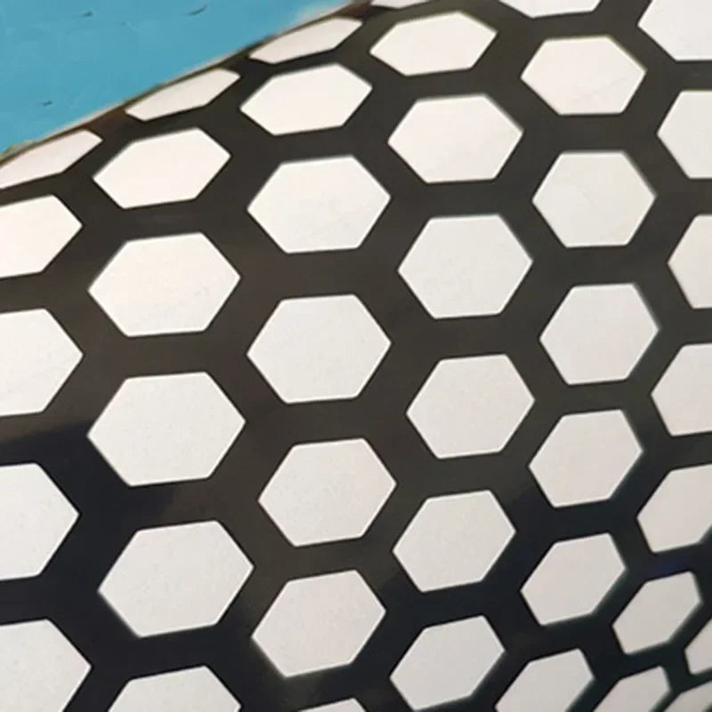 Car Honeycomb Stickers Car Stylish Tail Lights DIY Hollow Protector Decals Auto Rear Lamp Decoration Wrap Film Sticker