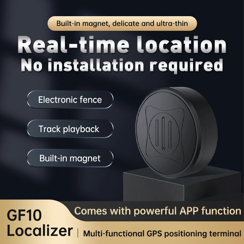 Location Tracker Magnetic Smart Finder Locator. Mini Tracking Device for Pets, Vehicles, Kids Bag etc...