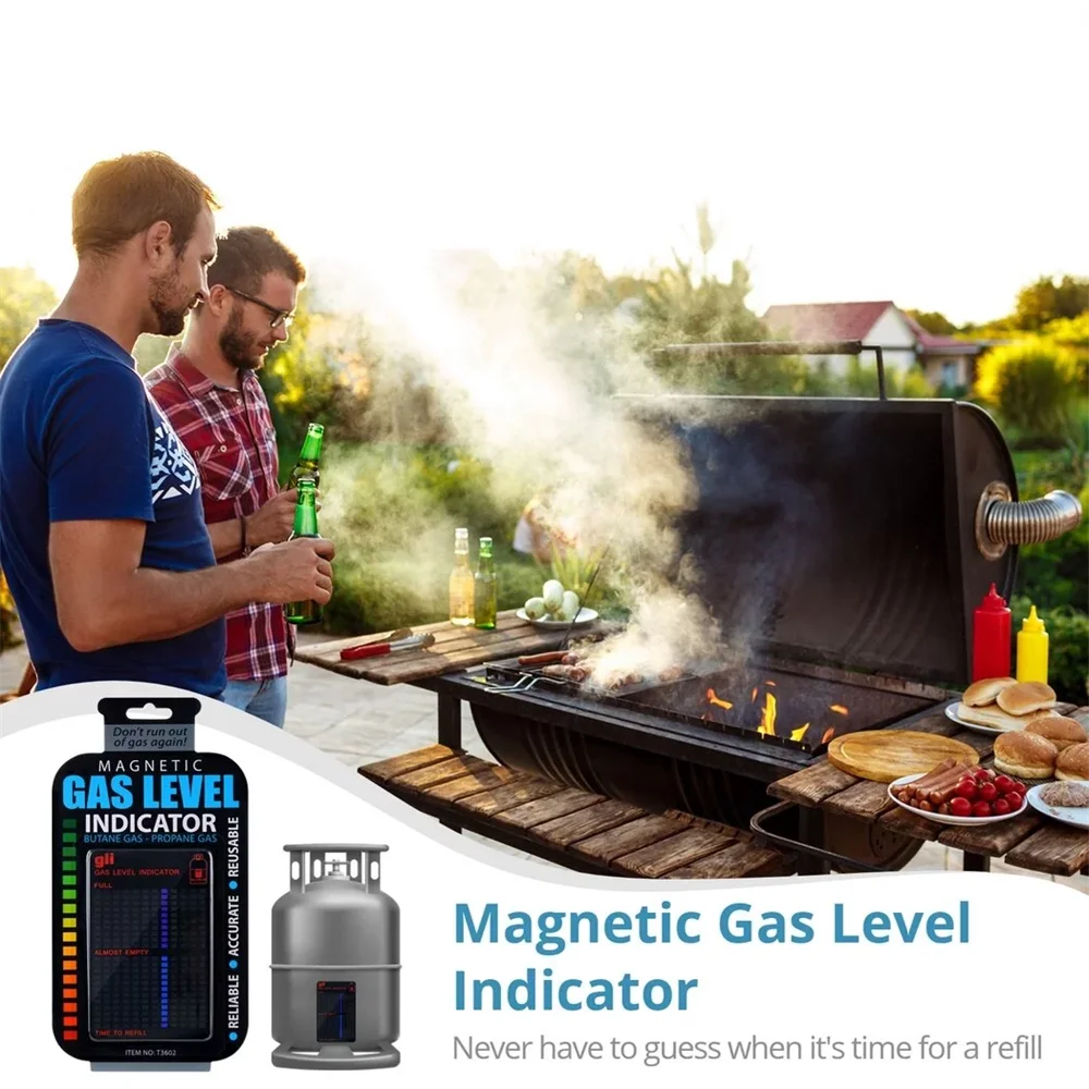 Gas Indicator Level Practical Propane Butane LPG Fuel Gas Tank Level Indicator For Measurement Of Gases. Adhesive Product