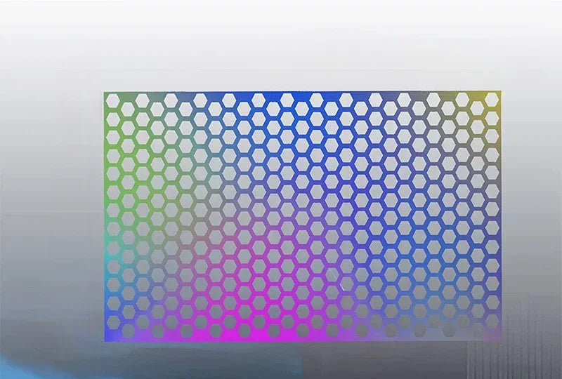 Car Honeycomb Stickers Car Stylish Tail Lights DIY Hollow Protector Decals Auto Rear Lamp Decoration Wrap Film Sticker