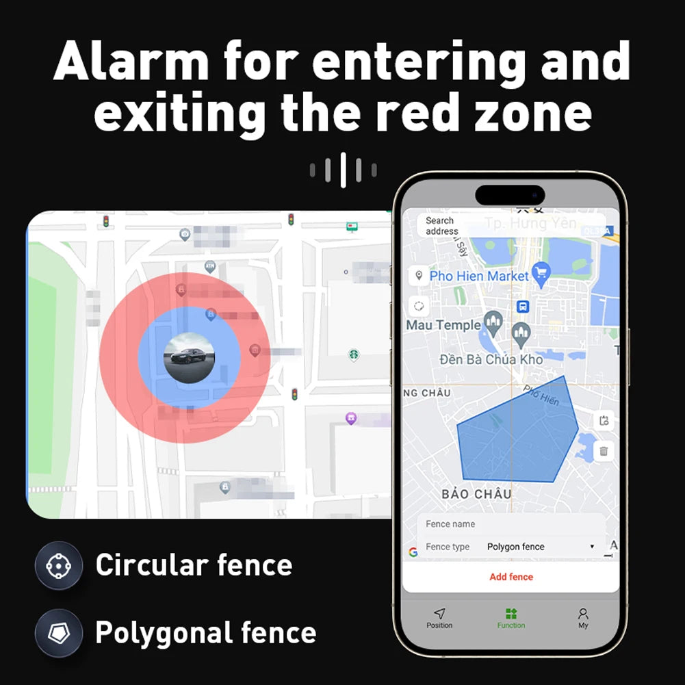 Location Tracker Magnetic Smart Finder Locator. Mini Tracking Device for Pets, Vehicles, Kids Bag etc...