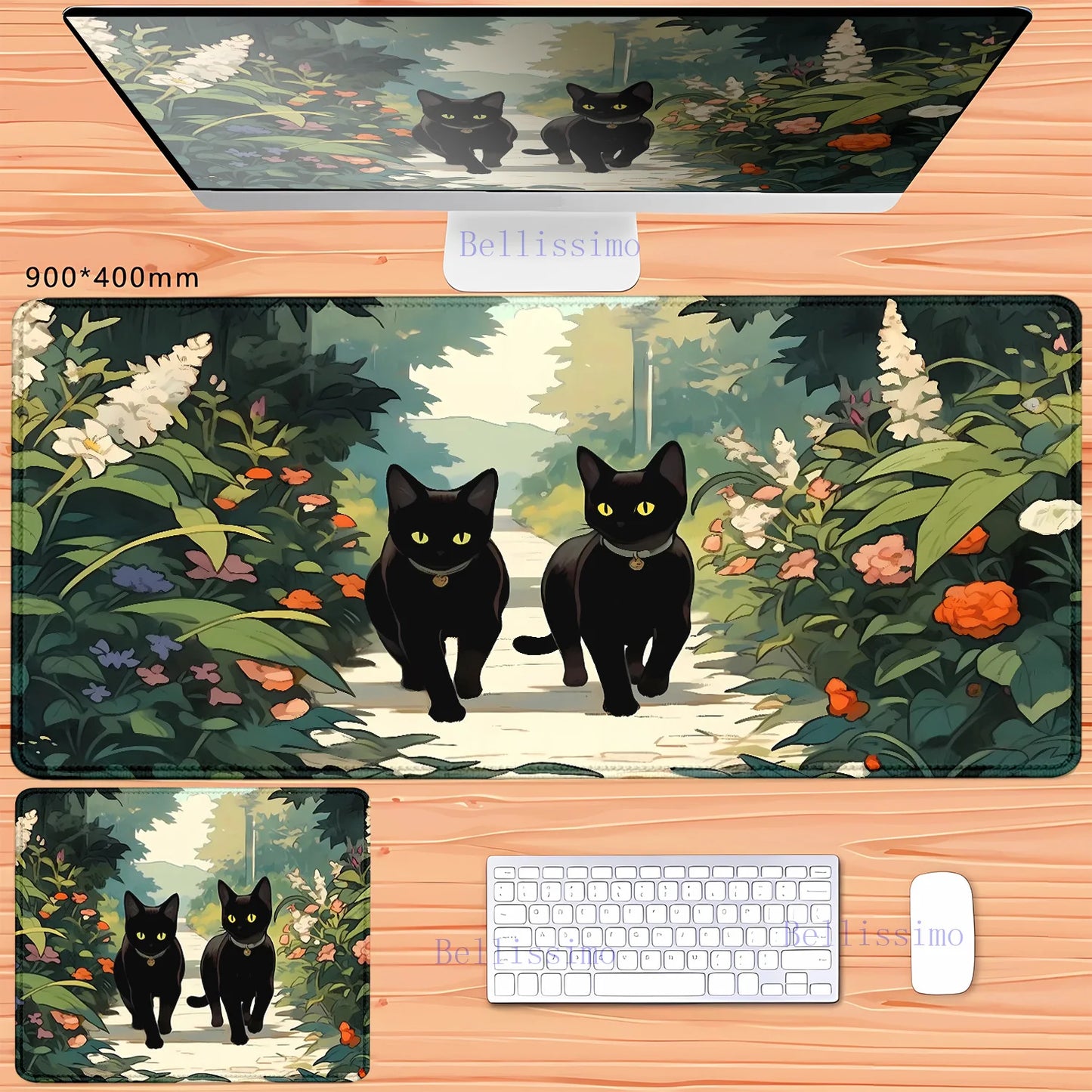 XXL Rubber mousepad Large Gaming Deskmat