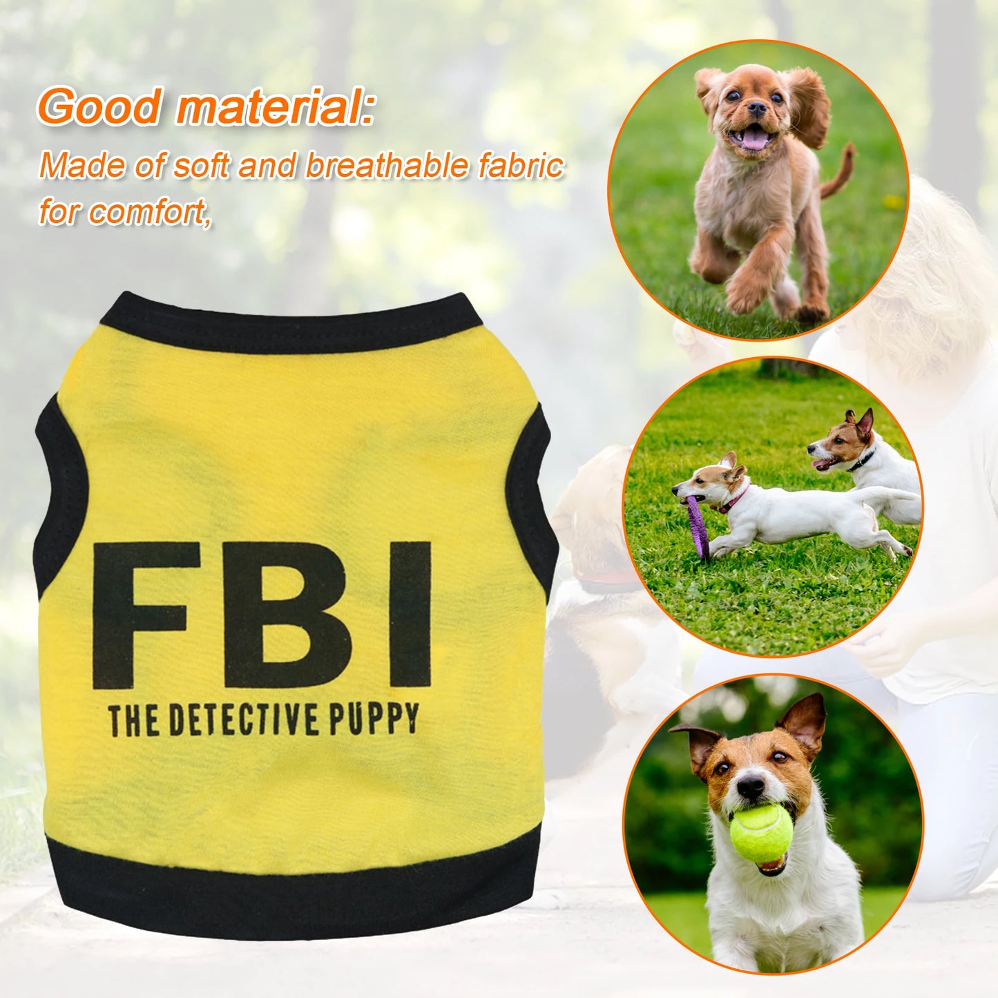 Official looking Police K-9 unit costume