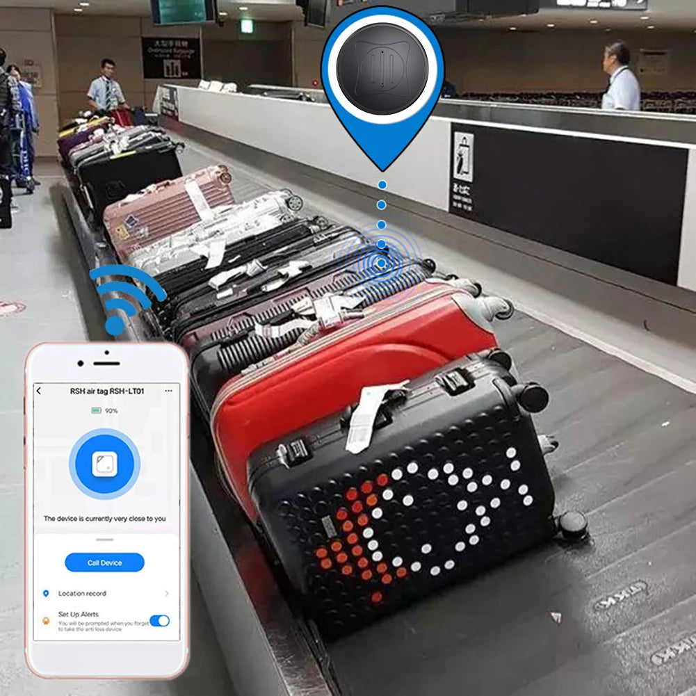Location Tracker Magnetic Smart Finder Locator. Mini Tracking Device for Pets, Vehicles, Kids Bag etc...