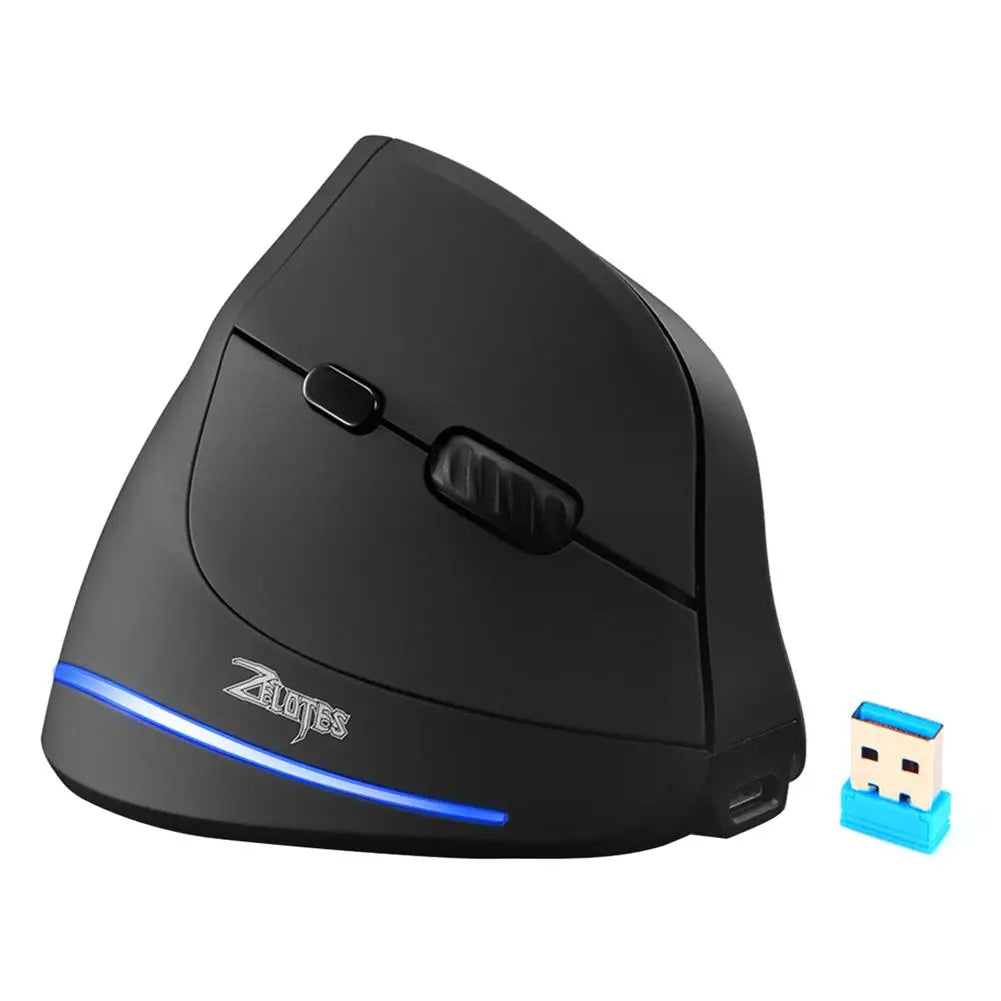 F-26C 2.4GHz Wireless Gaming Mouse 6 Buttons 3200DPI Ergonomic Optical Mice, Optical Gaming Computer Mouse for PC or Laptop