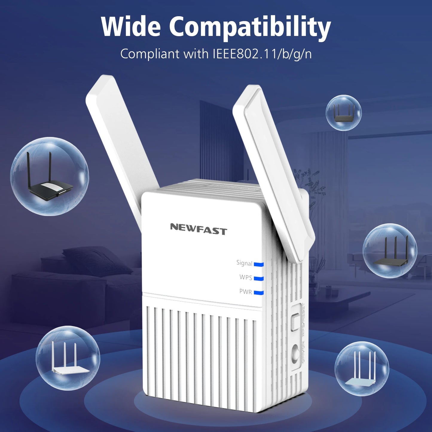 COMFAST 1200Mbps WiFi Extender 5GHz Wireless Repeater 2.4G 300Mbps Wi-Fi Range Signal Booster Amplifier Extenders Repetetidor