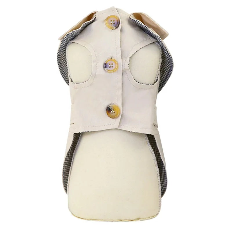 British Style Pets Dog Clothes Costume for Dogs.