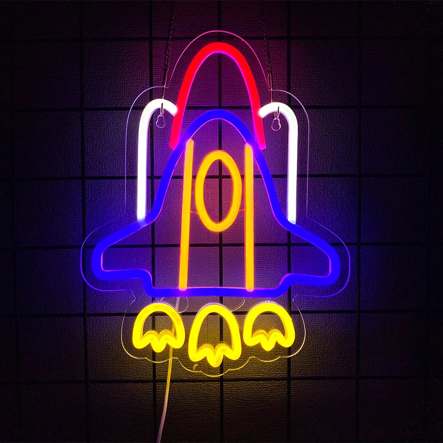 Gaming Neon Sign, Game On Neon Sign for Game Room Decor - LED Game Neon Sign for Teen Boy Room Decor, Gamer Wall Decor