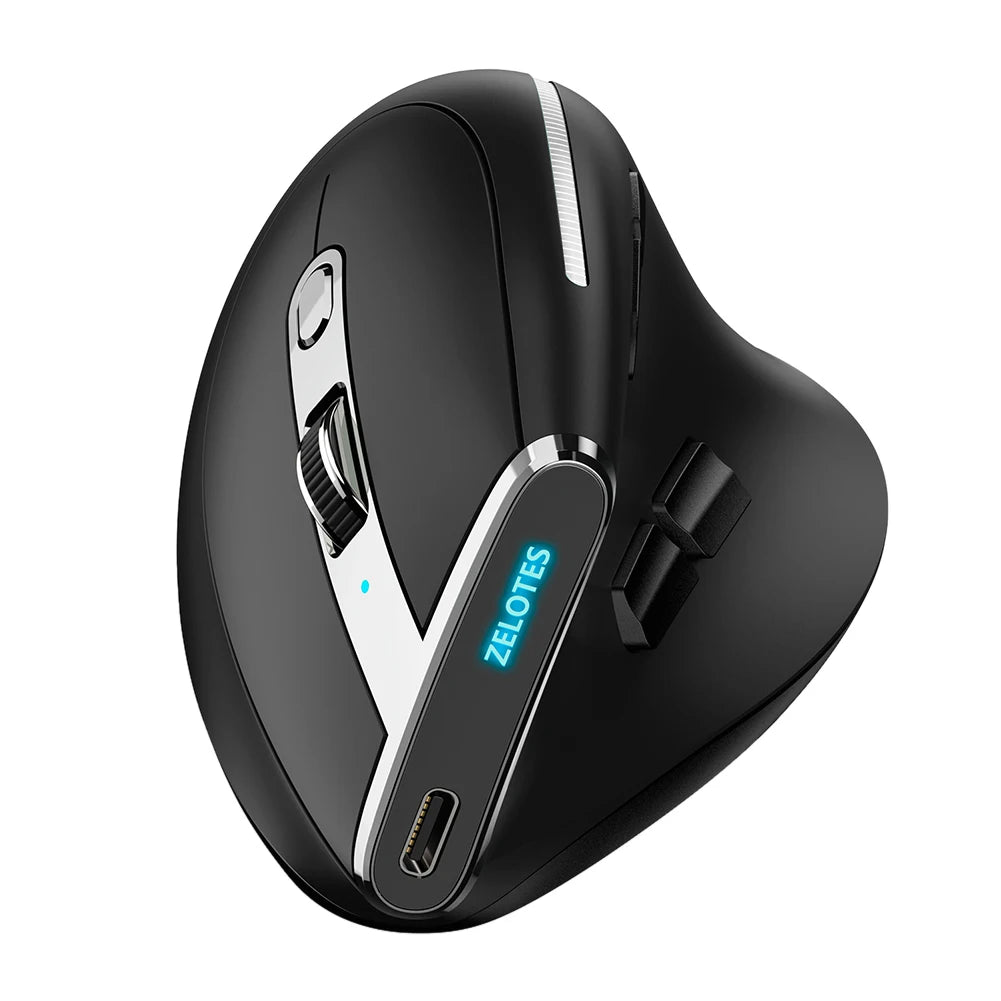 F-26C 2.4GHz Wireless Gaming Mouse 6 Buttons 3200DPI  Ergonomic Optical Mice, Optical Gaming Computer Mouse for PC or Laptop