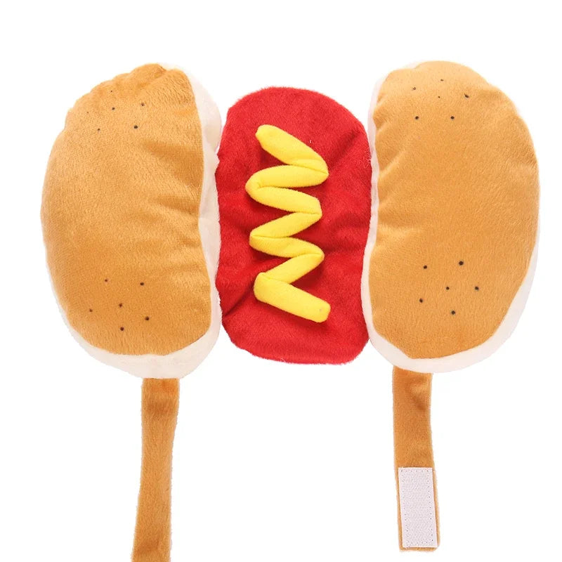 You've seen them before, now you can get one. Funny Hot Dog shaped costume.  Comes in small, medium and large.