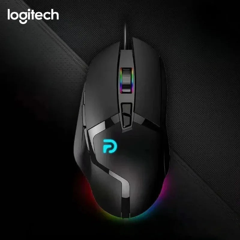 Logitech G402 gaming mouse with esports grade high-speed response and precise operation feedback, suitable for gamers