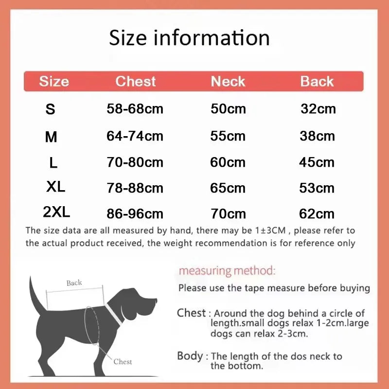 Keep your dog warm this winter with a Waterproof, Fleece Vest. Thickened material for real warmth.