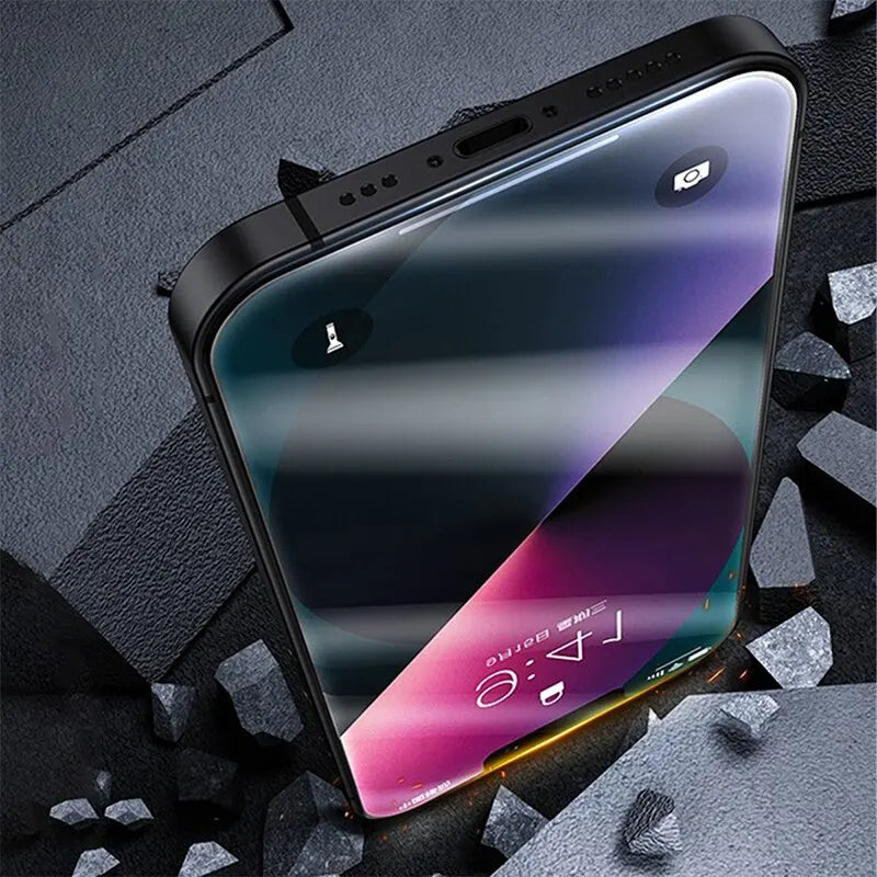 4PCS Privacy Screen Protector, prevents your screen from being read. For iPhone only, Tempered Glass