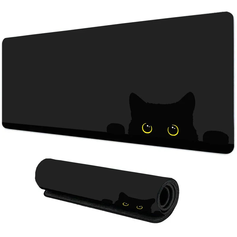 Black Kitten Mouse Pad