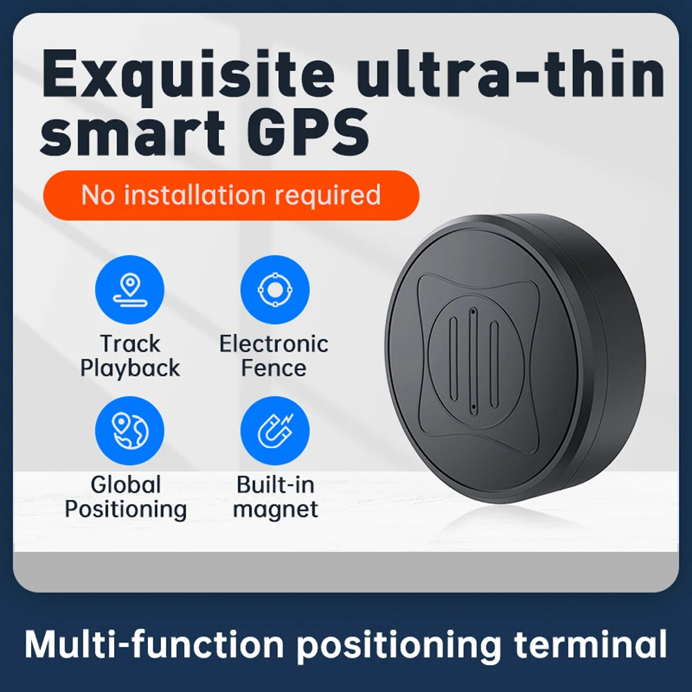 Location Tracker Magnetic Smart Finder Locator. Mini Tracking Device for Pets, Vehicles, Kids Bag etc...