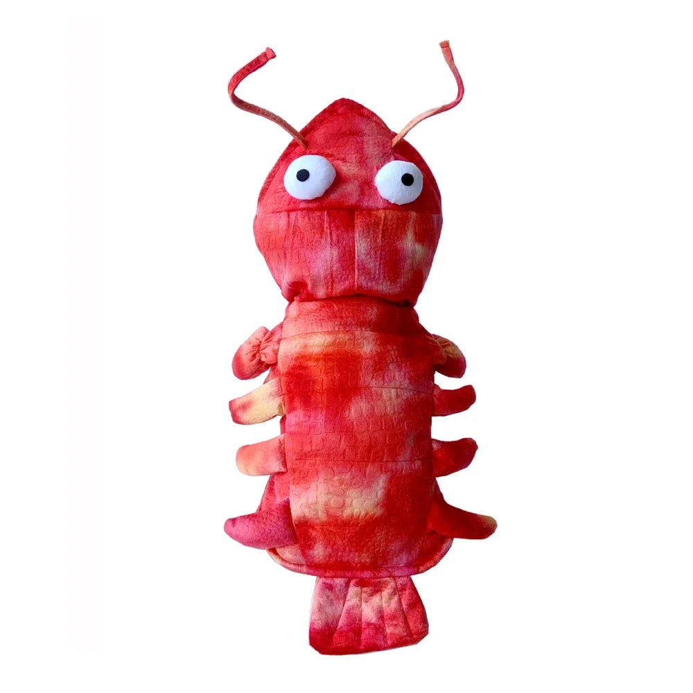 Hilarious Dog Lobster Costume for dogs and cats.