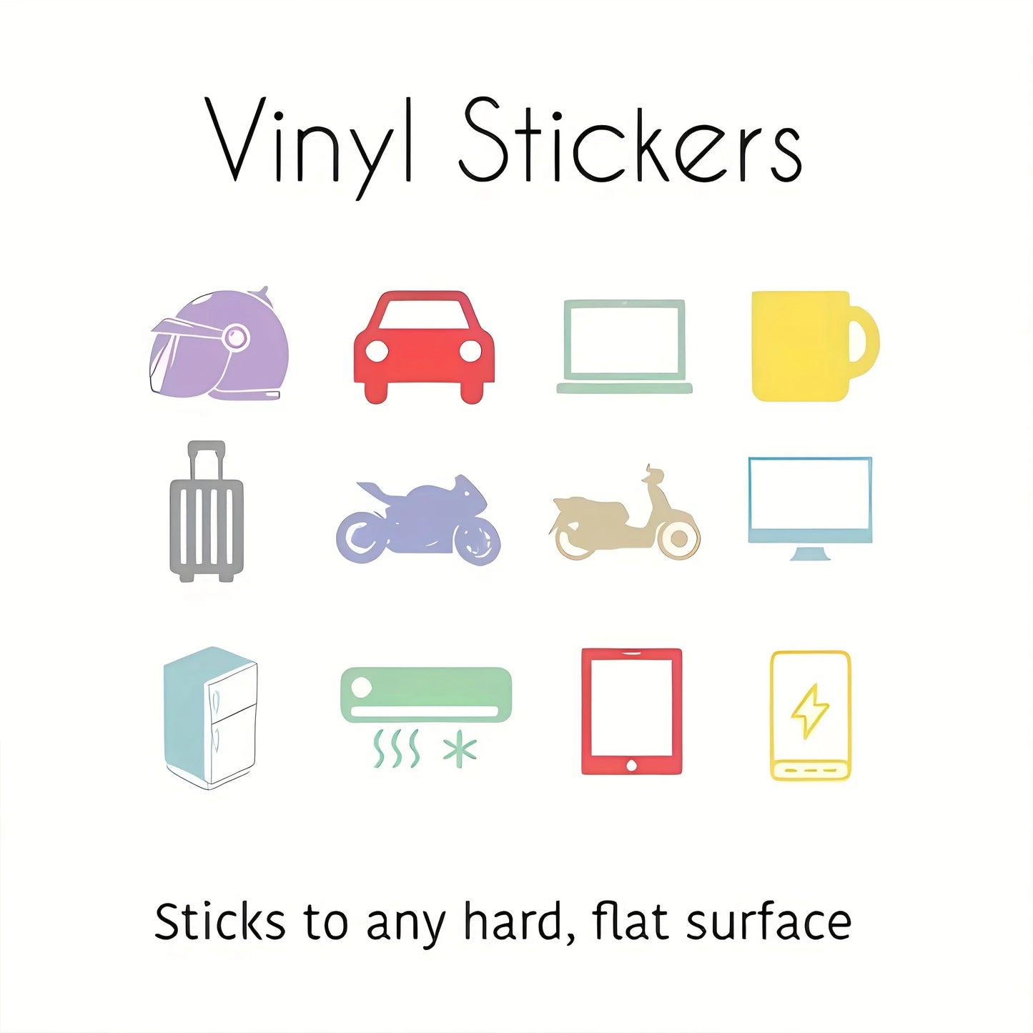 Pack of 2, car B-pillar decals, lightning patterns, car stickers, car accessories, door stickers