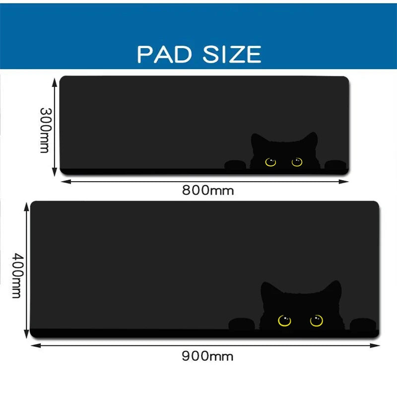 Black Kitten Mouse Pad