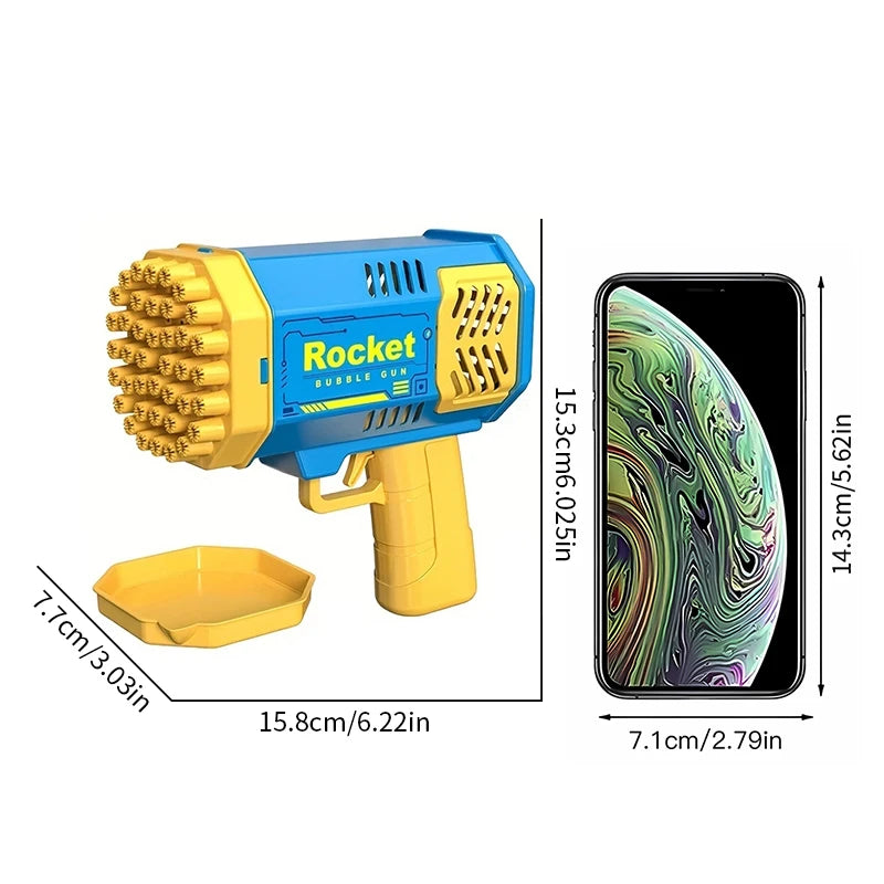 40 Hole Electric Bubble Gun