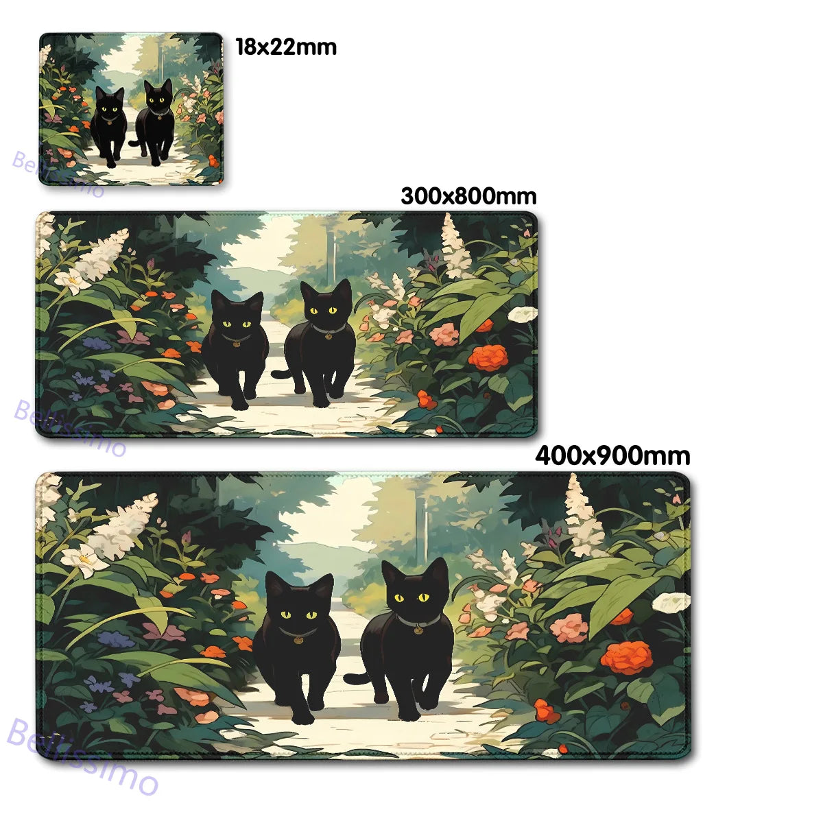 XXL Rubber mousepad Large Gaming Deskmat