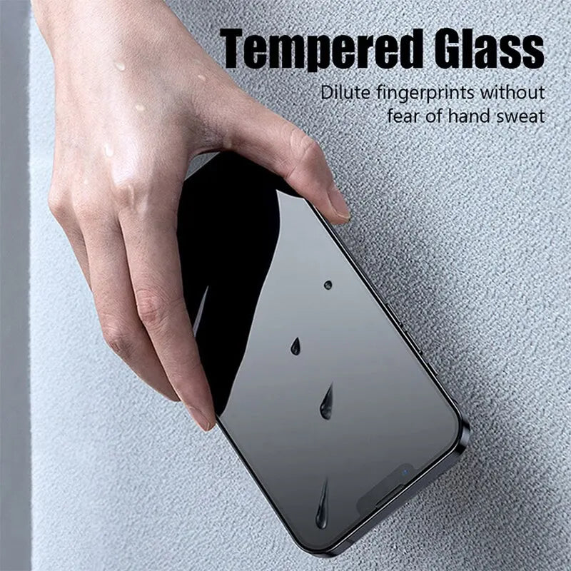 4PCS Privacy Screen Protector, prevents your screen from being read. For iPhone only, Tempered Glass