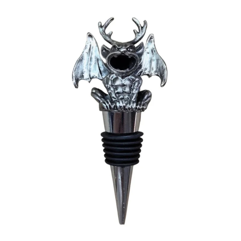 Retro Gargoyle Pourer Home Bar Restaurant Wine Mouth Interesting Wine Stopper Bottle Ornaments