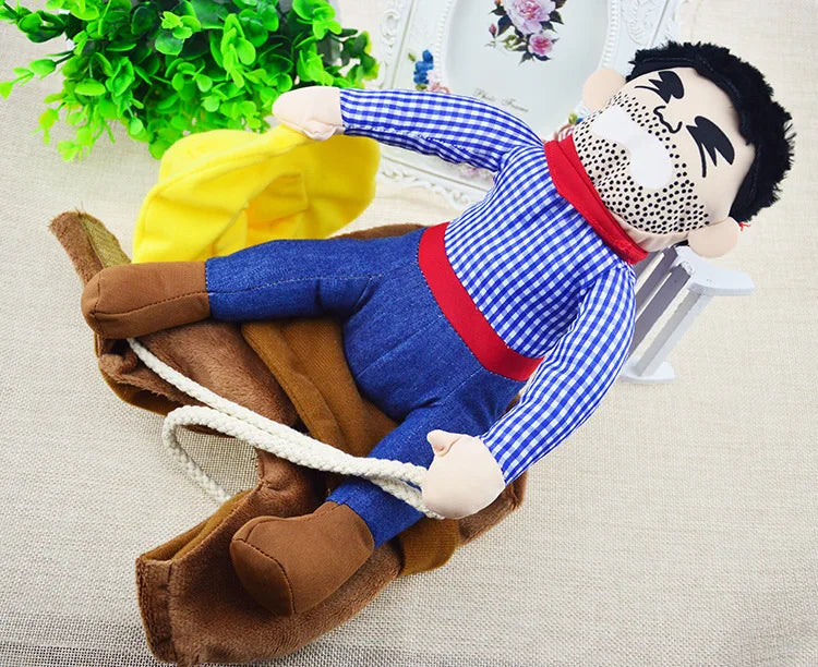 Hilarious dog rider style costumes. A wide range of styles and sizes to choose from.
