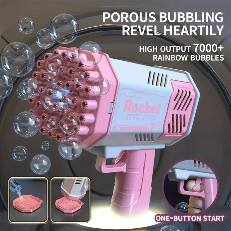 40 Hole Electric Bubble Gun