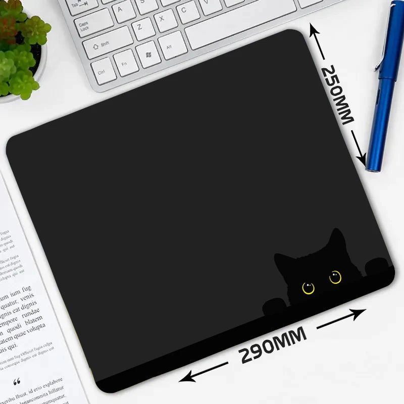 Black Kitten Mouse Pad