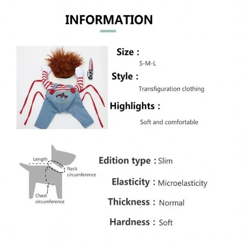 Hilarious dog rider style costumes. A wide range of styles and sizes to choose from.