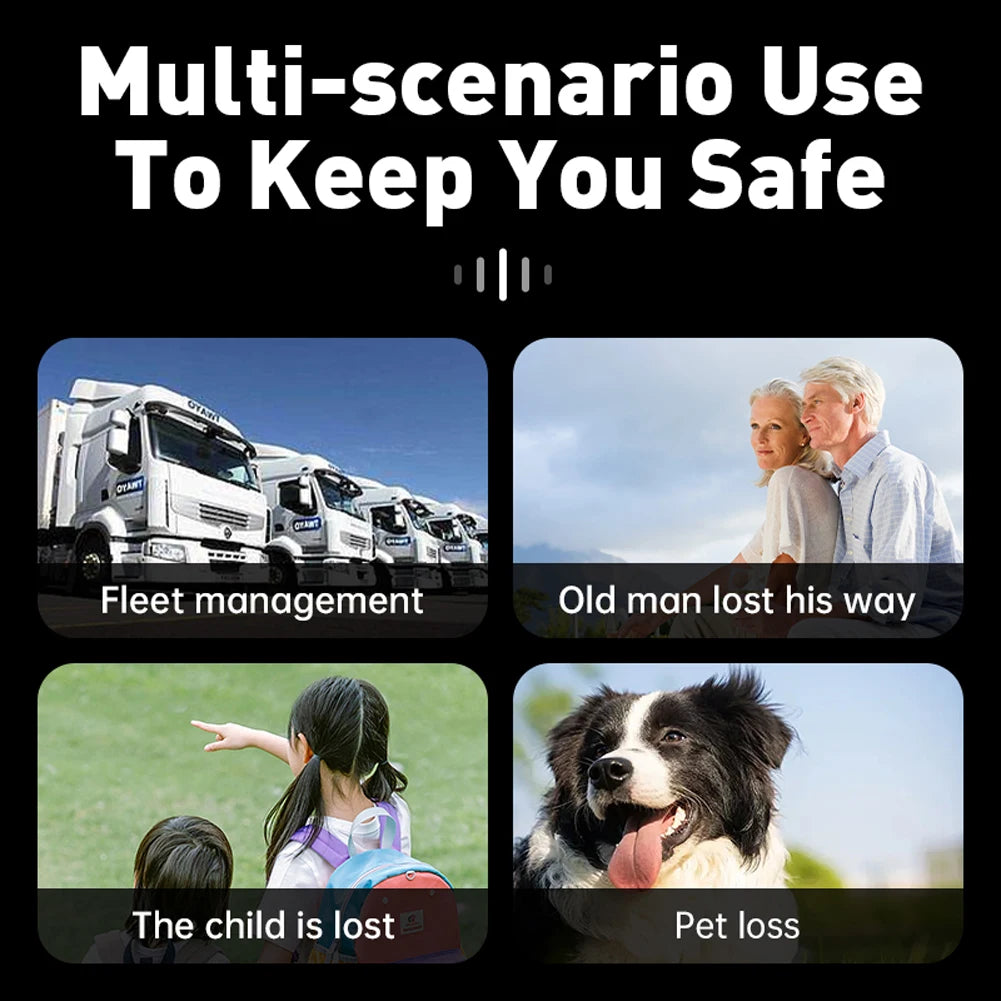 Location Tracker Magnetic Smart Finder Locator. Mini Tracking Device for Pets, Vehicles, Kids Bag etc...