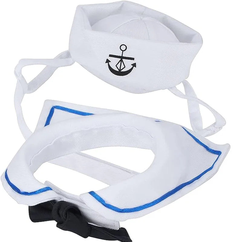 Well, "Hello Sailor". Adorable sailor suit for your little mate.