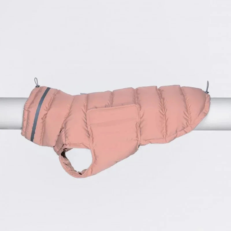 Keep your dog warm this winter with a Waterproof, Fleece Vest. Thickened material for real warmth.