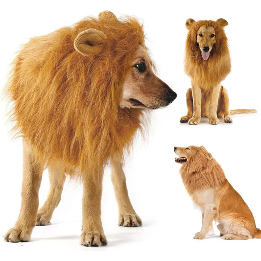 Lion Mane Wig for Dogs – Hilarious Costume
