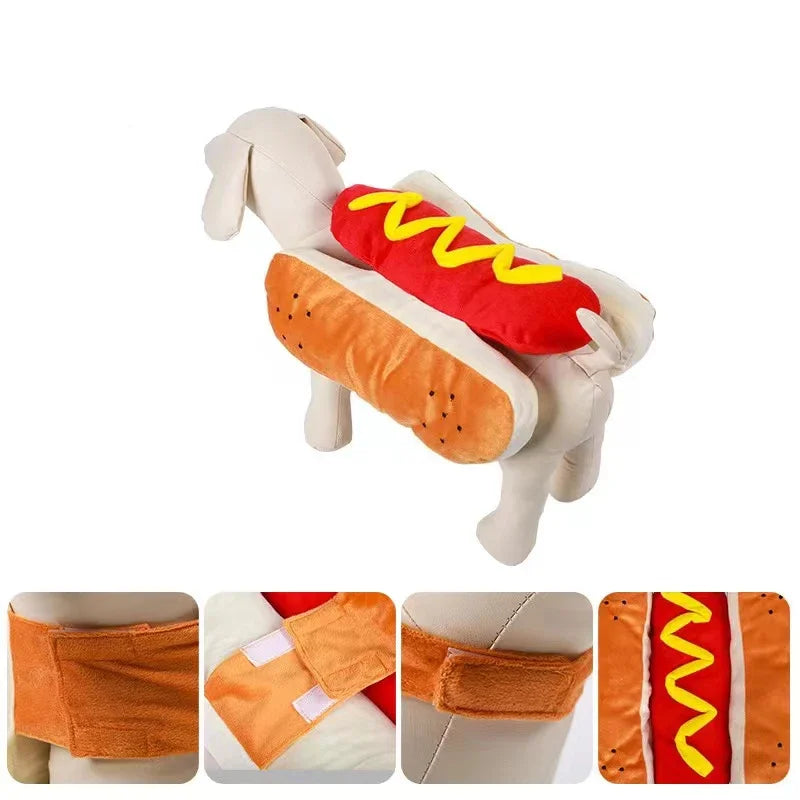Funny Hot Dog Shaped Costume Suit