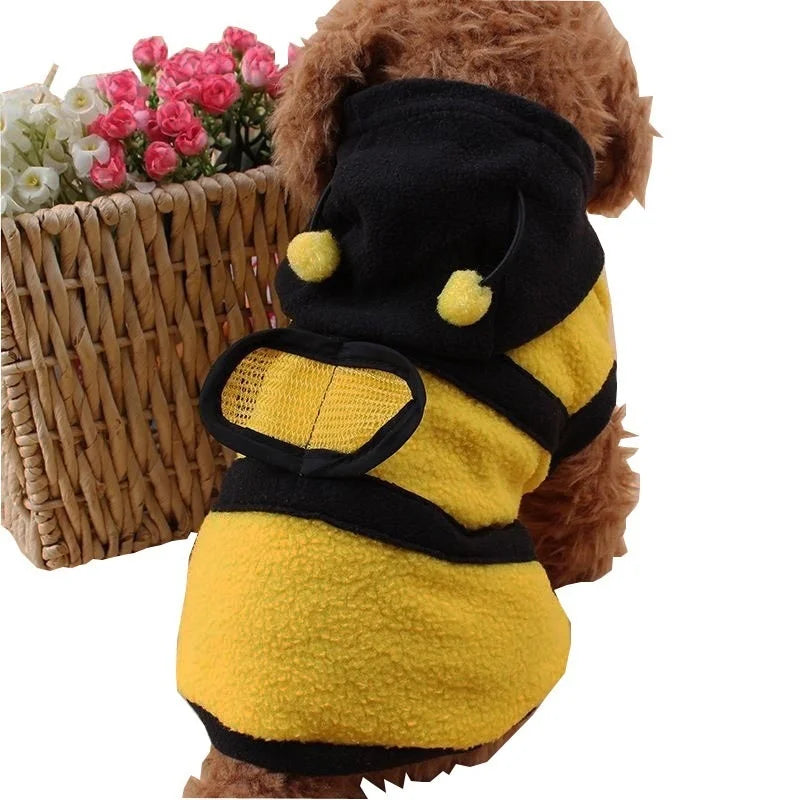 Bee Sweater Dog Hoodies for the cute mate in your life.