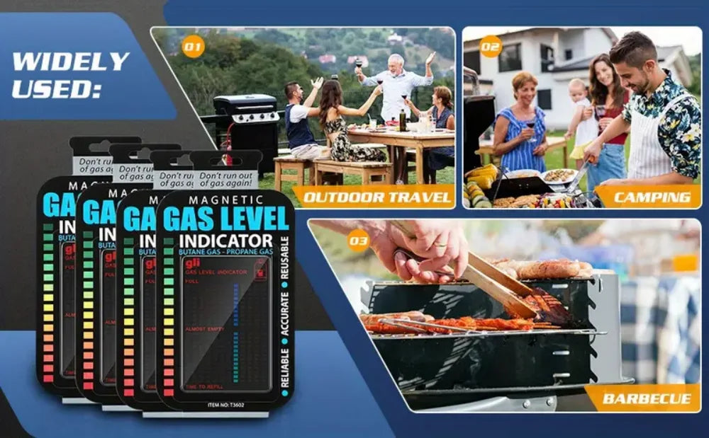 Gas Indicator Level Practical Propane Butane LPG Fuel Gas Tank Level Indicator For Measurement Of Gases. Adhesive Product