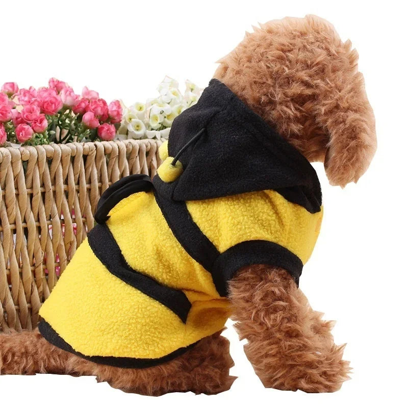 Bee Sweater Dog Hoodies for the cute mate in your life.