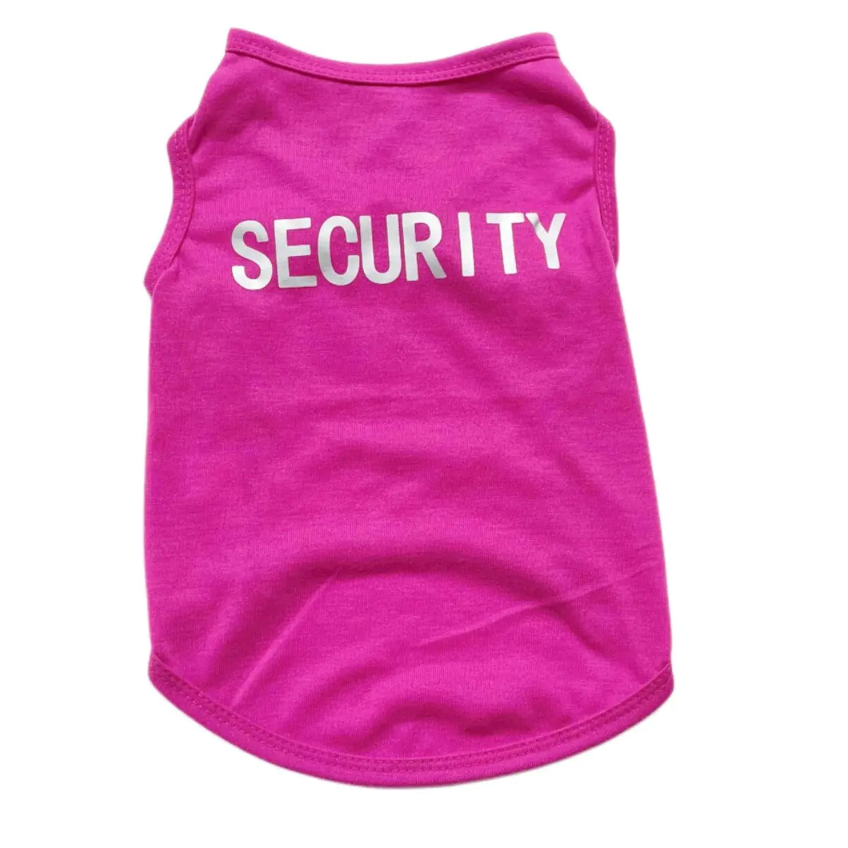 Funny Security Clothing for Dogs.  Various colours