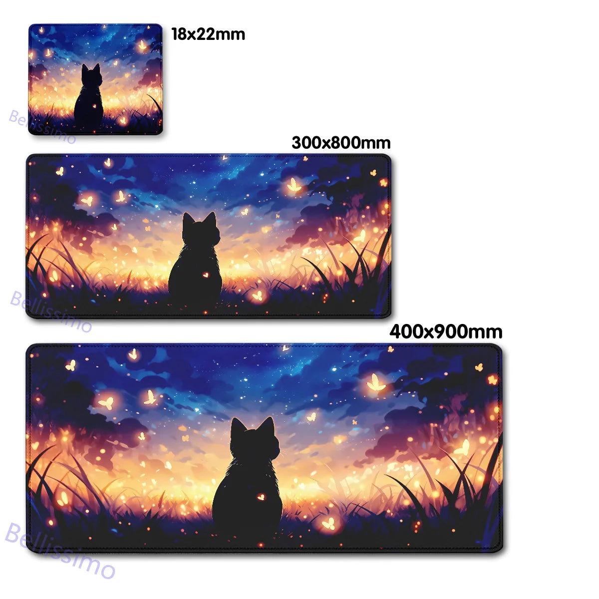 XXL Rubber mousepad Large Gaming Deskmat