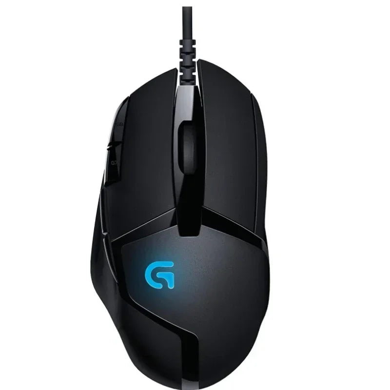 Logitech G402 gaming mouse with esports grade high-speed response and precise operation feedback, suitable for gamers